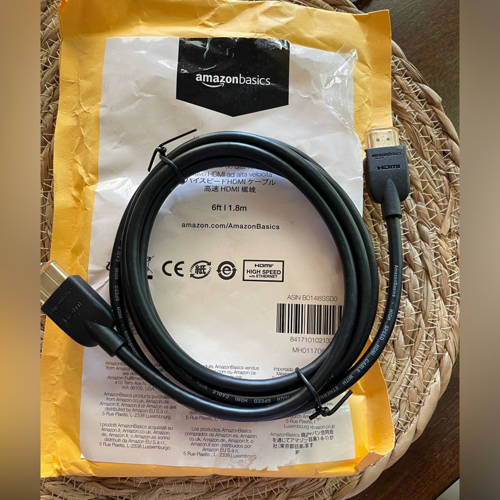 Amazon Basics HDMI Cable
